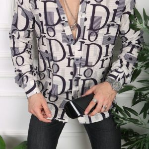 Dior Long Sleeve Button Shirt 2025