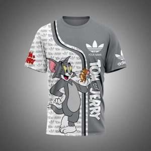 Adidas Tom&Jerry Luxury Custom Name Tshirt DN609554