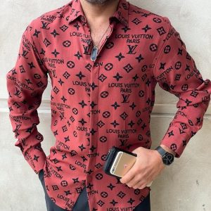 Louis Vuitton Long Sleeve Shirt For Men - LILL1158