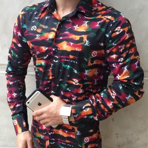 Louis Vuitton Long Sleeve Shirt For Men - B9G-CCY-LILL1168