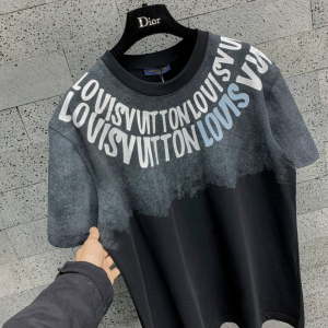 Louis Vuitton Luxury Brand Premium T-Shirt Outfit For Men Women -B9G-TX-MH2103049-black