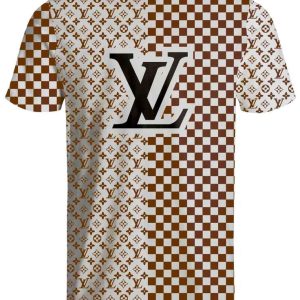 Louis Vuitton Luxury Brand Premium T-Shirt Outfit For Men Women -  -- Max0086