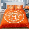 Hermes Limited Luxury Brand Bedding Set Home Decor - Max010060