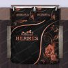 Hermes Limited Luxury Brand Bedding Set Home Decor - Max010128