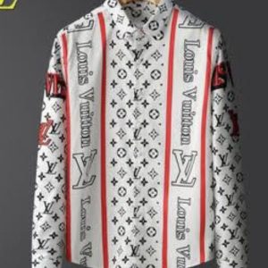 Louis Vuitton Long Sleeve Shirt For Men - Max02189