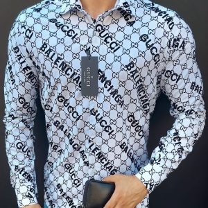 Gucci- Long Sleeve Shirt For Men - B9G-CCY-Max07199