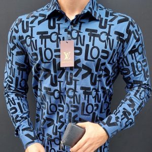 Louis Vuitton Long Sleeve Shirt For Men - B9G-CCY-Max07208