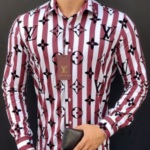 Louis Vuitton Long Sleeve Shirt For Men - B9G-CCY-Max07215