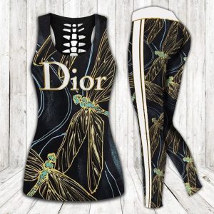 Dior hublot tank top leggings luxury brand clothing clothes outfit gym for women hot 2025 - Max07686