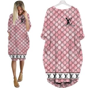 Gucci batwing pocket dress luxury brand clothing clothes outfit for women - Max07953