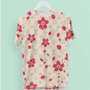 Louis Vuitton Luxury Brand Premium T-Shirt Outfit For  Women  -B9G-TX-Max08155