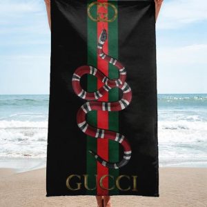Gucci Soft Cotton Bath Large Beach Towel Hot 2025 Item Fashion - Max08636