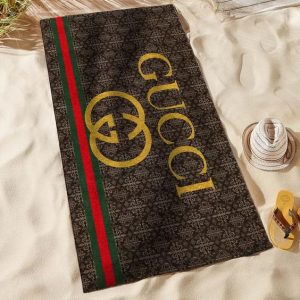 Gucci Soft Cotton Bath Large Beach Towel Hot 2025 Item Fashion - Max08640