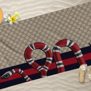 Gucci Soft Cotton Bath Large Beach Towel Hot 2025 Item Fashion - Max08644