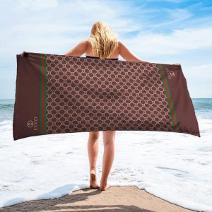 Gucci Soft Cotton Bath Large Beach Towel Hot 2025 Item Fashion - Max08655