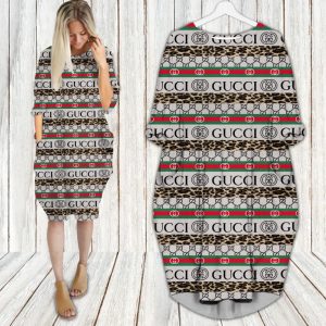 Gucci batwing pocket dress luxury brand clothing clothes outfit for women - Max08767