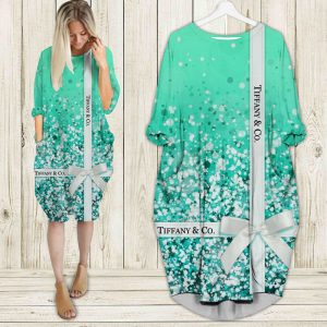 Tiffany & co. batwing pocket dress luxury brand clothing clothes outfit for women-Max08780