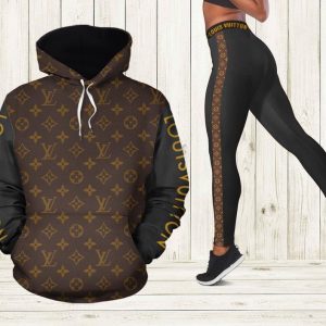 Louis Vuitton hoodie leggings luxury brand clothing clothes outfit for women ht Hoodie Leggings Set - Max08844
