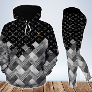 Louis Vuitton hoodie leggings luxury brand clothing clothes outfit for women ht Hoodie Leggings Set - Max08853
