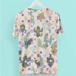 Louis Vuitton Luxury Brand Premium T-Shirt Outfit For  Women  -B9G-TX-Max08971