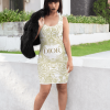 Dior Tanktop Dress luxury brand clothing clothes outfit for women - Max09394