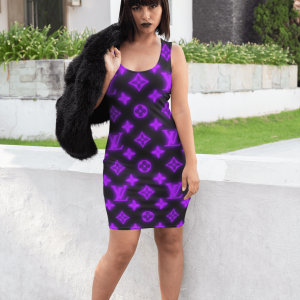 Louis Vuitton Tanktop Dress luxury brand clothing clothes outfit for women -Max09431