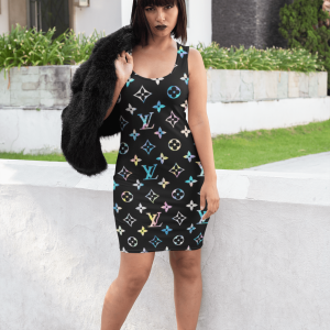Louis Vuitton Tanktop Dress luxury brand clothing clothes outfit for women -Max09439
