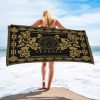 Versace Soft Cotton Bath Large Beach Towel Hot 2025 Item Fashion - Max09504