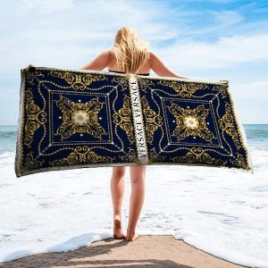 Versace Soft Cotton Bath Large Beach Towel Hot 2025 Item Fashion - Max09507