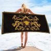 Versace Soft Cotton Bath Large Beach Towel Hot 2025 Item Fashion - Max09514