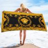 Versace Soft Cotton Bath Large Beach Towel Hot 2025 Item Fashion - Max09516