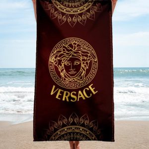 Versace Soft Cotton Bath Large Beach Towel Hot 2025 Item Fashion - Max09518