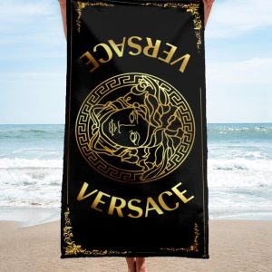 Versace Soft Cotton Bath Large Beach Towel Hot 2025 Item Fashion - Max09520