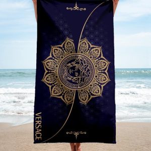 Versace Soft Cotton Bath Large Beach Towel Hot 2025 Item Fashion - Max09522