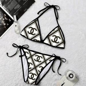 Chanel Bikini Set Woman, Brand Luxury Designer set-Max09569
