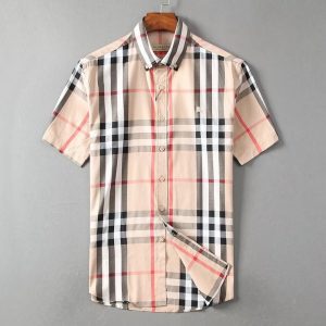 BURBERRY BUTTON SHIRT Luxury -  B9G-GCY-Max3157