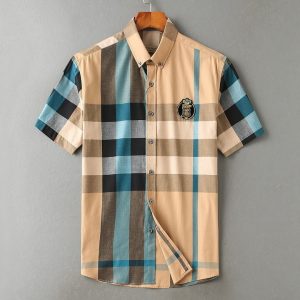 BURBERRY BUTTON SHIRT Luxury -  B9G-GCY-Max3158