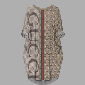 Gucci batwing pocket dress luxury brand clothing clothes outfit for women -Min00166