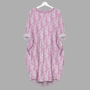 Dior batwing pocket dress luxury brand clothing clothes outfit for women - Min00295