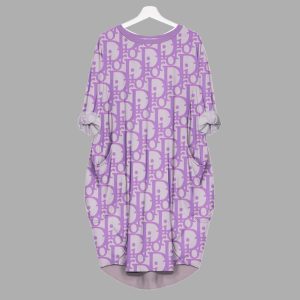Dior batwing pocket dress luxury brand clothing clothes outfit for women - Min00296