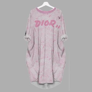 Dior batwing pocket dress luxury brand clothing clothes outfit for women - Min00308