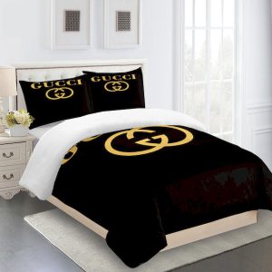 Gucci Premium Fashion Limited Luxury Brand Bedding Set Home Decor - Min00353