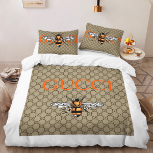 Gucci Premium Fashion Limited Luxury Brand Bedding Set Home Decor - Min00364