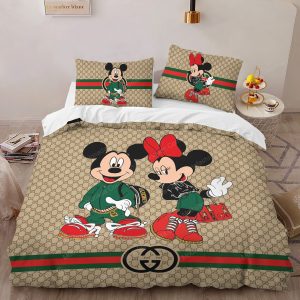 Gucci Premium Fashion Limited Luxury Brand Bedding Set Home Decor -Min00375