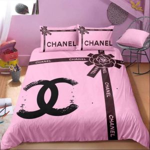 Chanel Premium Fashion Limited Luxury Brand Bedding Set Home Decor -Min00409
