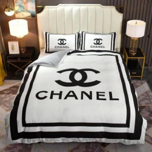 Chanel Premium Fashion Limited Luxury Brand Bedding Set Home Decor -Min00457