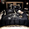 Chanel Premium Fashion Limited Luxury Brand Bedding Set Home Decor -Min00482