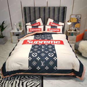 Louis Vuitton Premium Fashion Limited Luxury Brand Bedding Set Home Decor - Min00492
