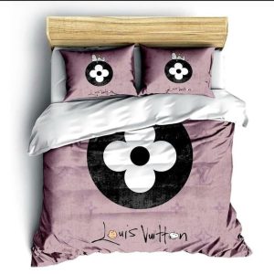 Louis Vuitton Premium Fashion Limited Luxury Brand Bedding Set Home Decor -Min00525