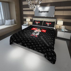 Louis Vuitton Premium Fashion Limited Luxury Brand Bedding Set Home Decor -Min00535